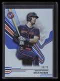 2024 Topps Pristine Blue Refractor 130 Kyle Tucker 38/75