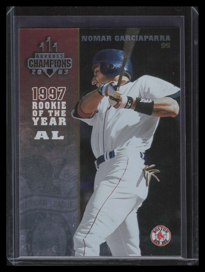 2003 Donruss Champions Metalized 40 Nomar Garciaparra 56/100