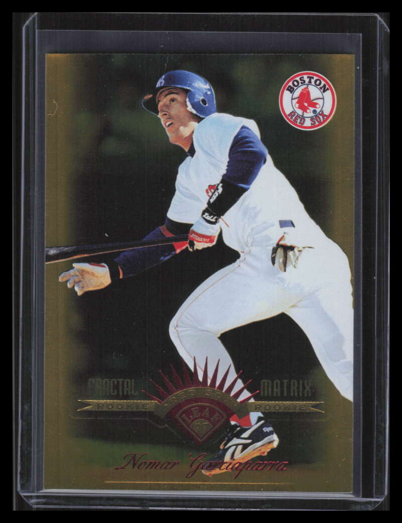 1997 Leaf Fractal Matrix 185 Nomar Garciaparra GX