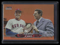 2024 Stadium Club Chrome Orange Refractor 22 Carlton Fisk 24/99