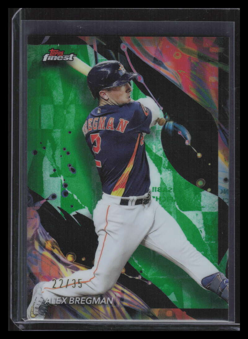 2024 Finest Green Refractor 193 Alex Bregman 22/35 Uncommon