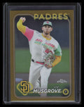 2024 Topps Chrome Gold Refractor 192 Joe Musgrove 42/50