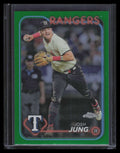 2024 Topps Chrome Green Refractor 214 Josh Jung 49/99