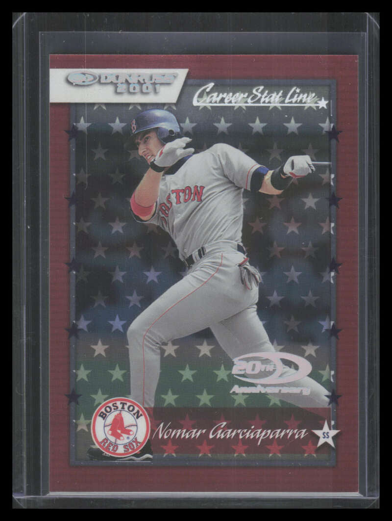 2001 Donruss Stat Line Career 17 Nomar Garciaparra 71/117