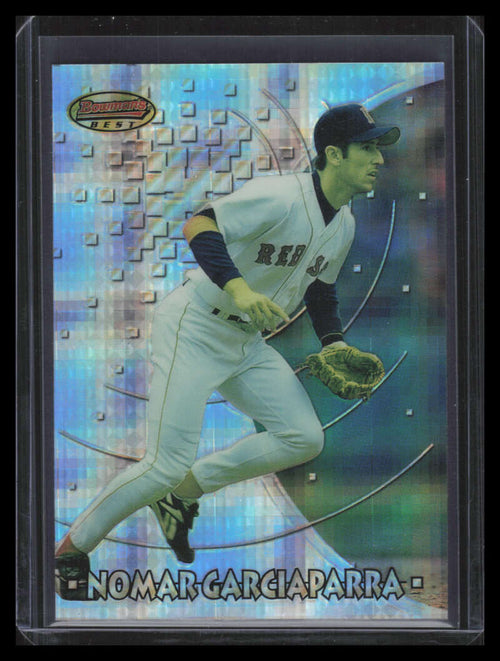 1997 Bowman's Best Preview Atomic Refractor bbp16 Nomar Garciaparra