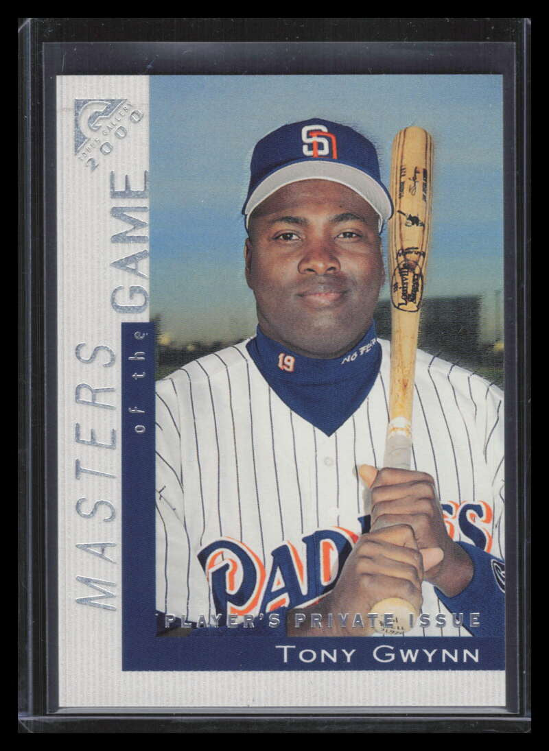 2000 Topps Gallery Player's Private Issue 118 Tony Gwynn 225/250 Masters Game