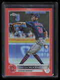 2022 Topps Chrome Orange Refractor 142 Triston McKenzie 7/25