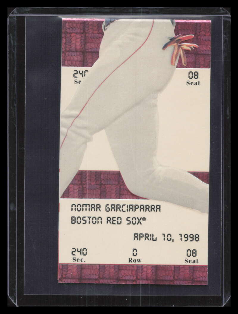 1998 Ultra Ticket Studs 4 Nomar Garciaparra