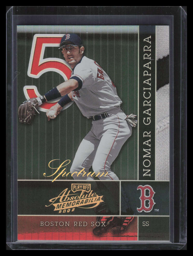 2002 Absolute Memorabilia Spectrum 26 Nomar Garciaparra 72/100