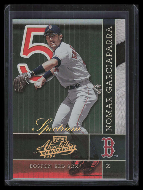 2002 Absolute Memorabilia Spectrum 26 Nomar Garciaparra 72/100