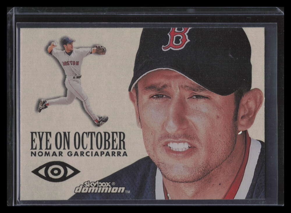 2000 SkyBox Dominion Eye on October Plus 9 Nomar Garciaparra