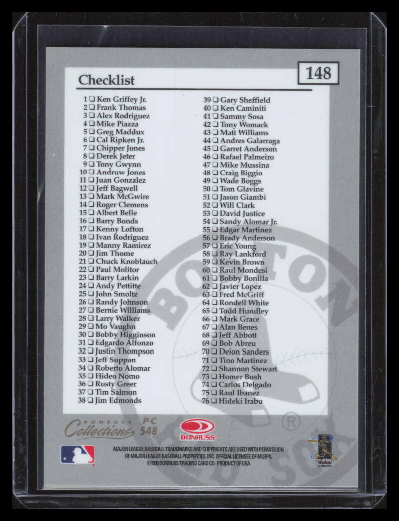1998 Donruss Prized Collections Elite 548 Nomar Garciaparra /220