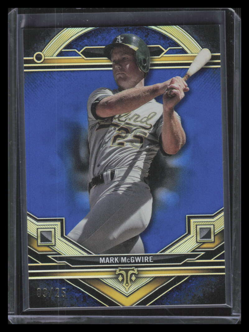 2024 Topps Triple Threads Sapphire 169 Mark McGwire 9/25