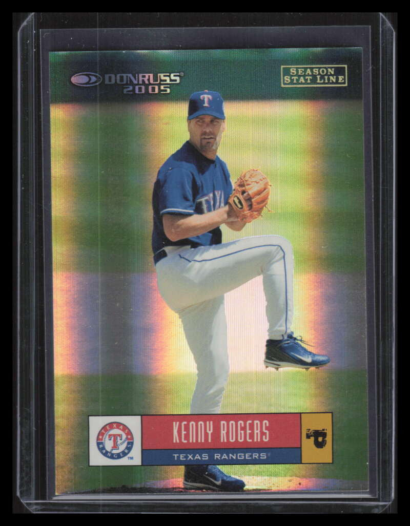 2005 Donruss Stat Line Season 358 Kenny Rogers 10/18