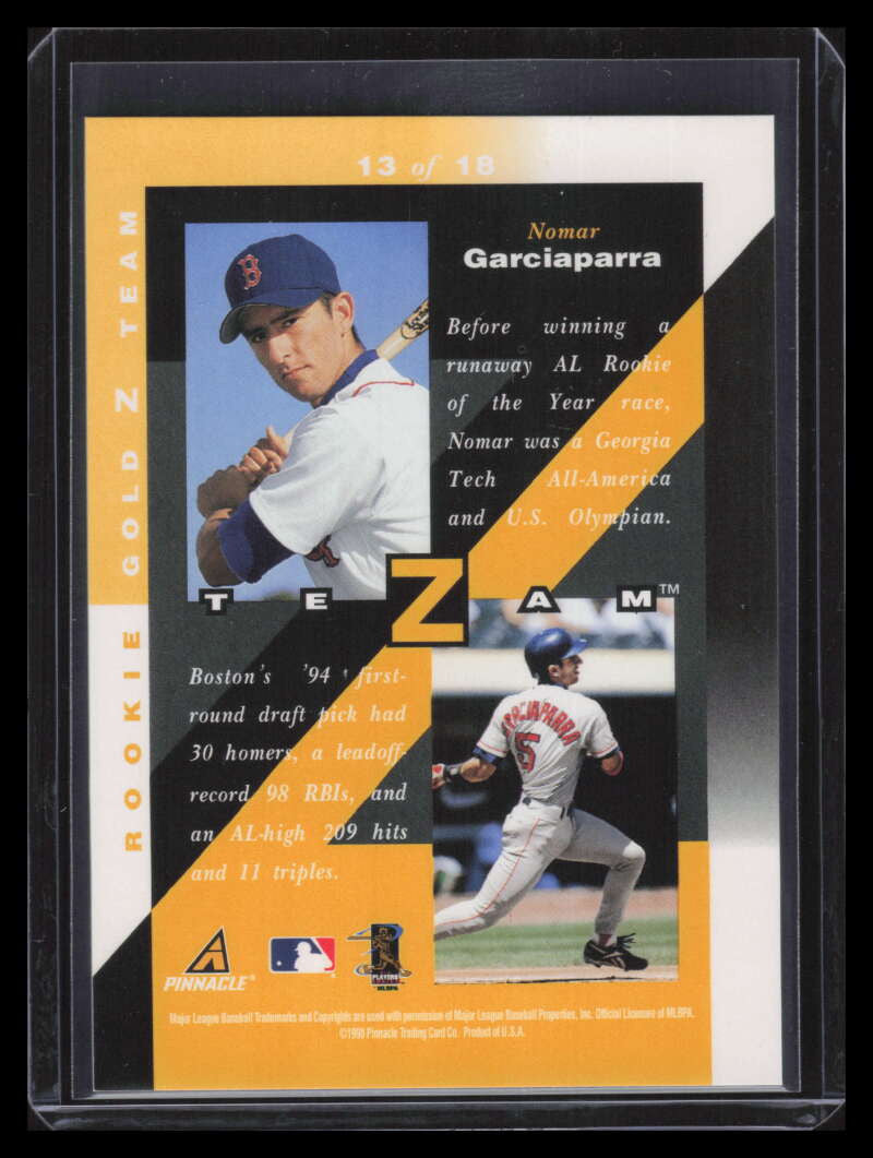 1998 Zenith Z-Team Gold 13 Nomar Garciaparra