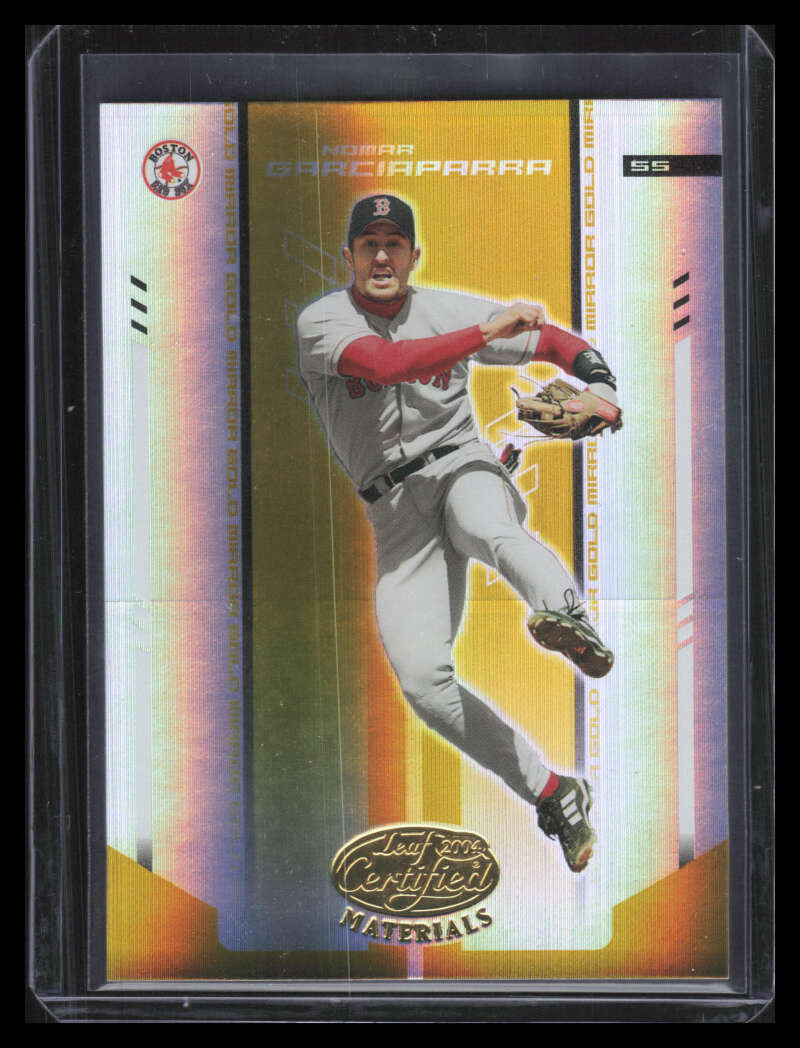 DELETE 159981 2004 Leaf Certified Materials Mirror Gold 144 Nomar Garciaparra 22/25