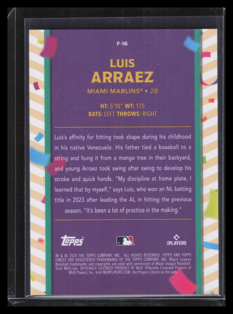 2024 Finest Fiesta f16 Luis Arraez