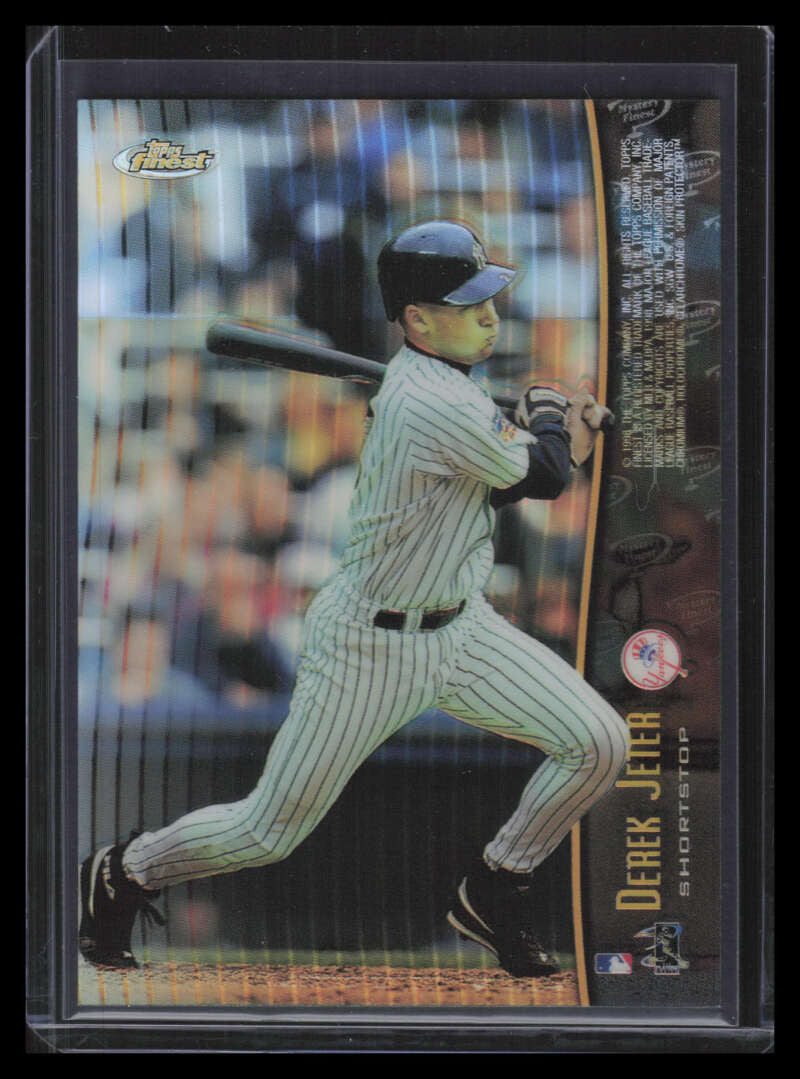 1998 Finest Mystery Finest 1 Refractor m12 Nomar Garciaparra Derek Jeter