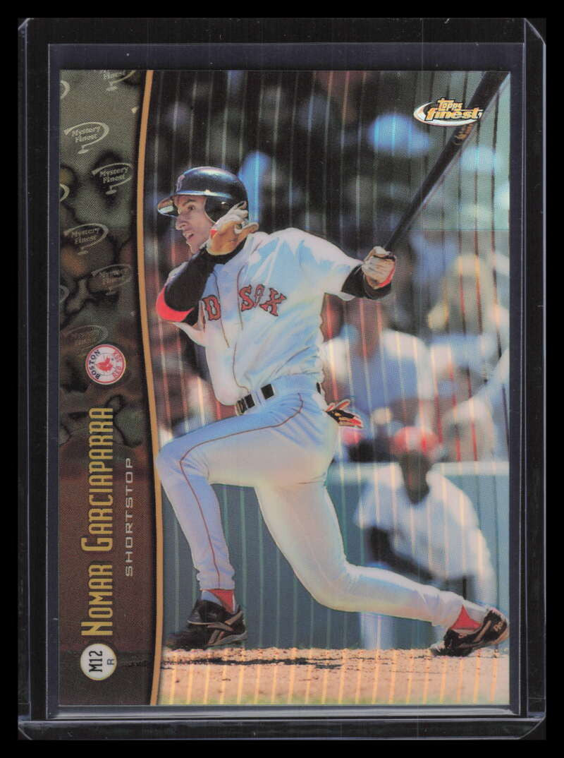 1998 Finest Mystery Finest 1 Refractor m12 Nomar Garciaparra Derek Jeter