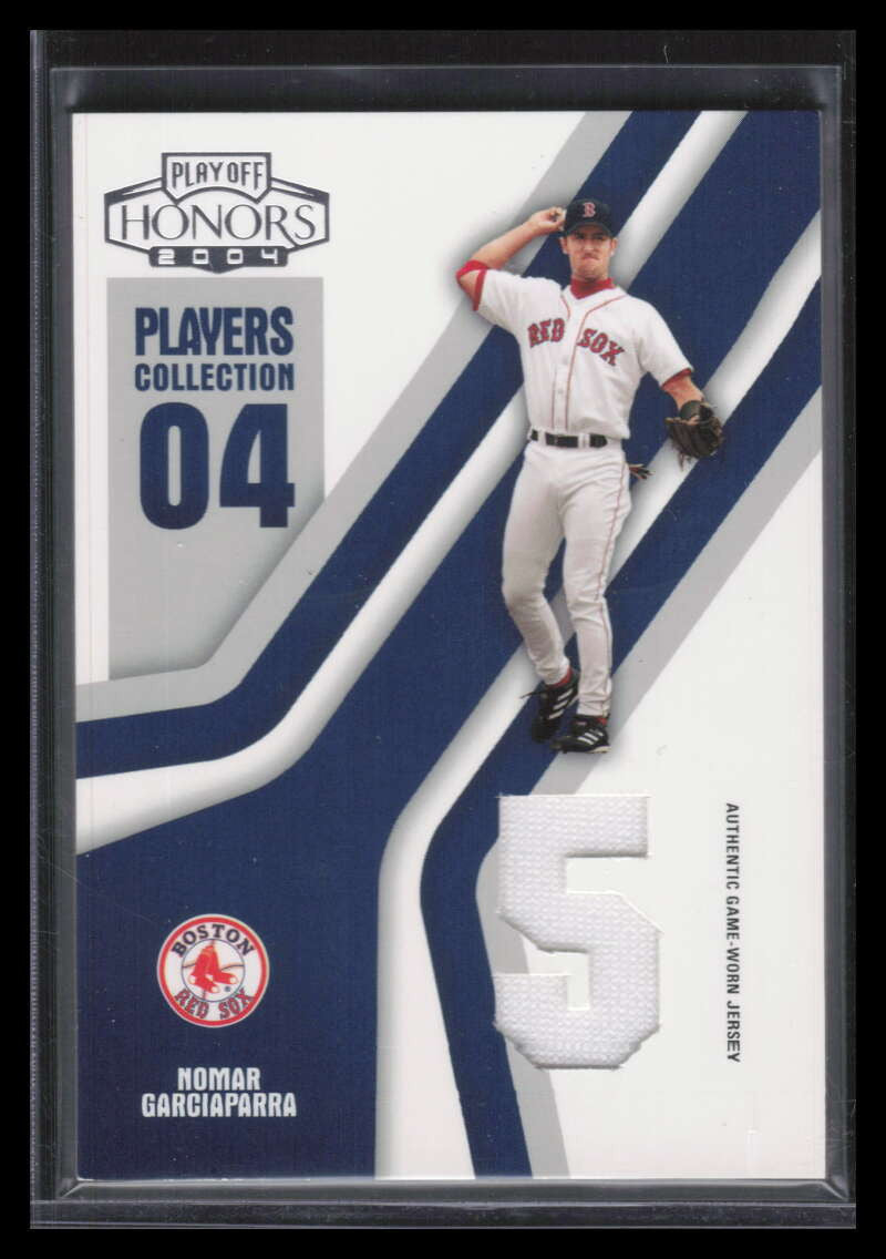 2004 Playoff Honors Players Collection Blue 65 Nomar Garciaparra Jersey 41/250