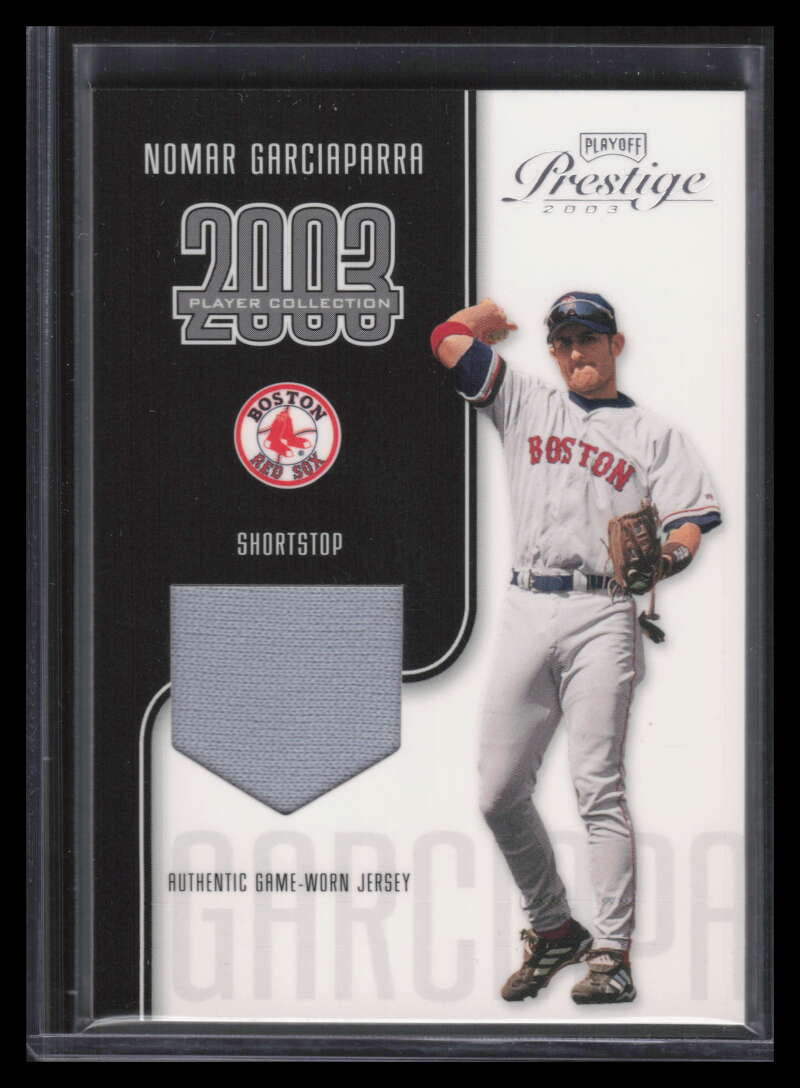 2003 Playoff Prestige Player Collection 26 Nomar Garciaparra Jersey 321/325
