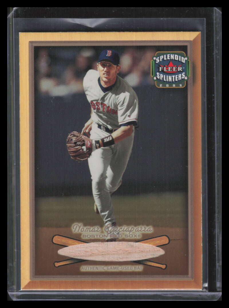 2003 Fleer Splendid Splinters Bat Chips 104 Nomar Garciaparra Bat 270/425