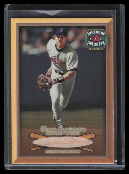 2003 Fleer Splendid Splinters Bat Chips 104 Nomar Garciaparra Bat 270/425