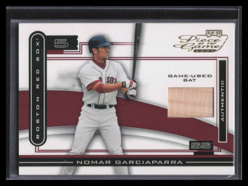 2003 Playoff Piece of the Game pog70 Nomar Garciaparra Bat