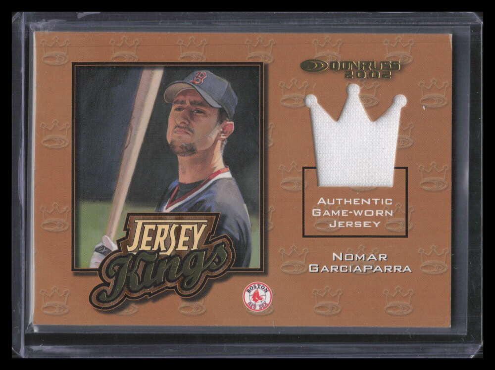 2002 Donruss Jersey Kings jk12 Nomar Garciaparra Jersey 42/250