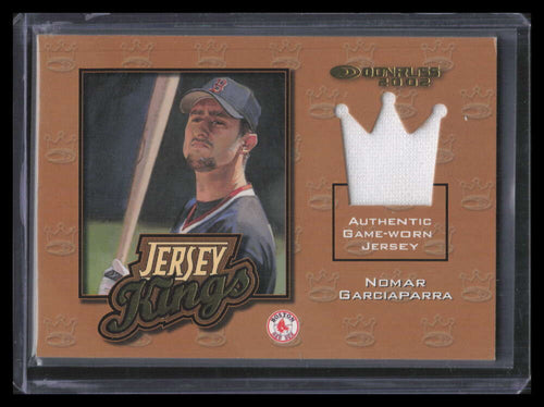 2002 Donruss Jersey Kings jk12 Nomar Garciaparra Jersey 42/250