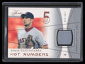 2004 Flair Hot Numbers Game Used Copper NG Nomar Garciaparra Jersey 56/75