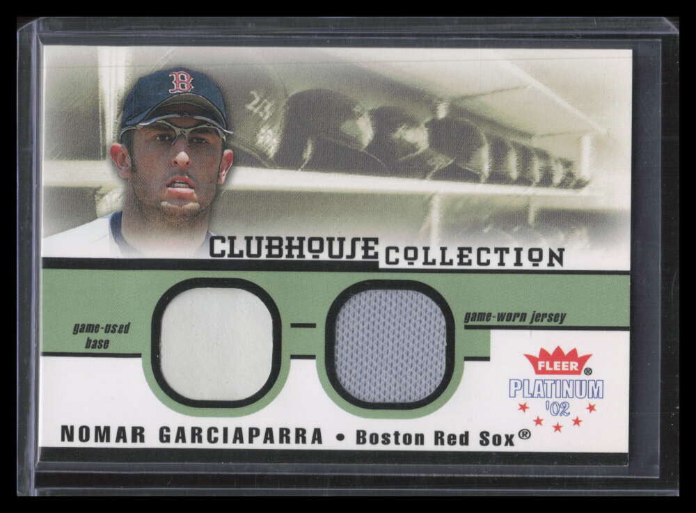 2002 Fleer Platinum Clubhouse Collection Nomar Garciaparra Base Jersey /275 636