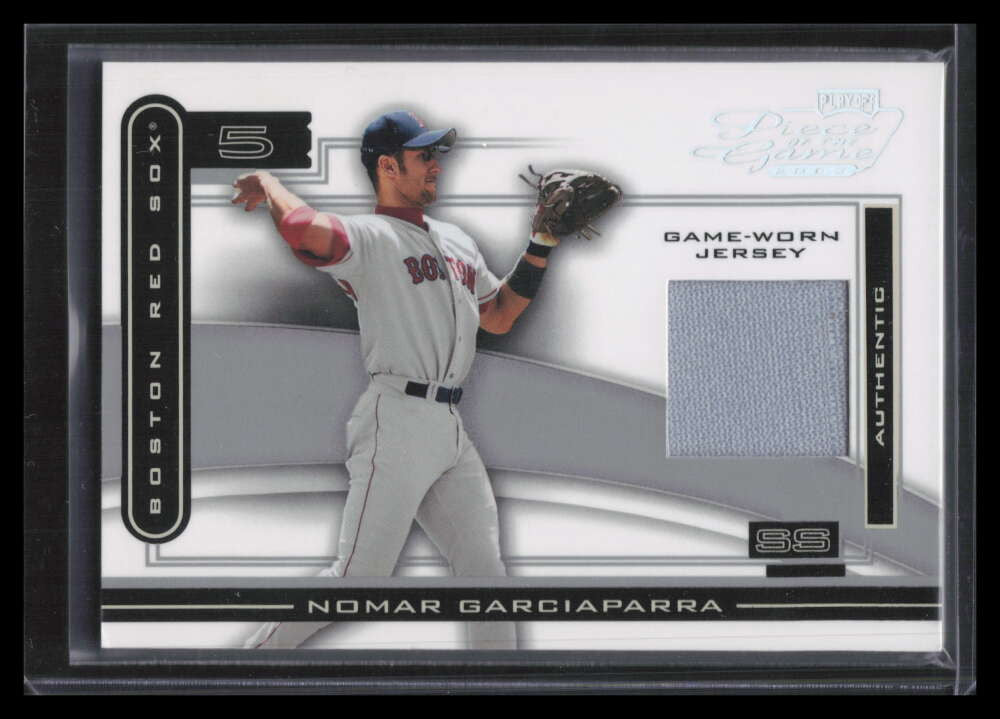 2003 Playoff Piece of the Game Silver pog71 Nomar Garciaparra Gray Jersey 60/75