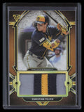 DELETE 160209 2024 Topps Triple Threads Single Jumbo Relics Gold Christian Yelich Patch 6/9