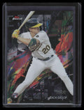 2024 Finest Black Refractor 59 Zack Gelof Rookie 20/20 Common