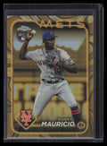 2024 Topps Chrome Gilded Collection 39 Ronny Mauricio 81/99