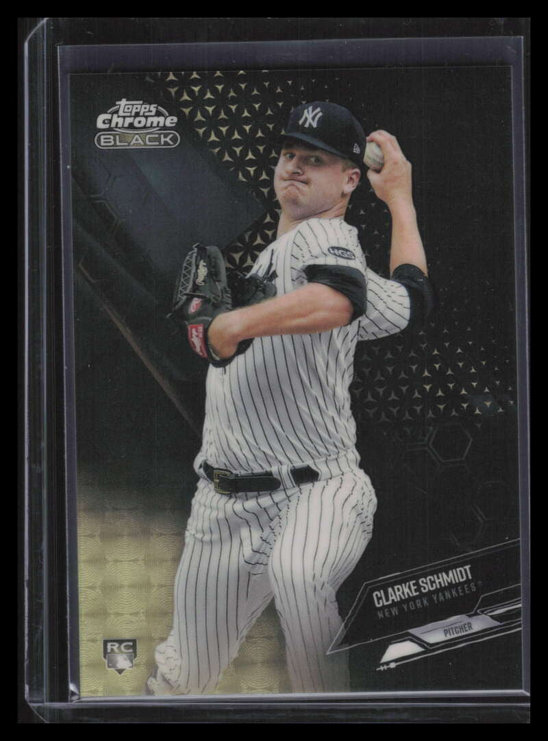 2021 Topps Chrome Black Superfractor 51 Clarke Schmidt Rookie 1/1