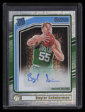 2024-25 Donruss Choice 270 Baylor Scheierman Rookie Auto