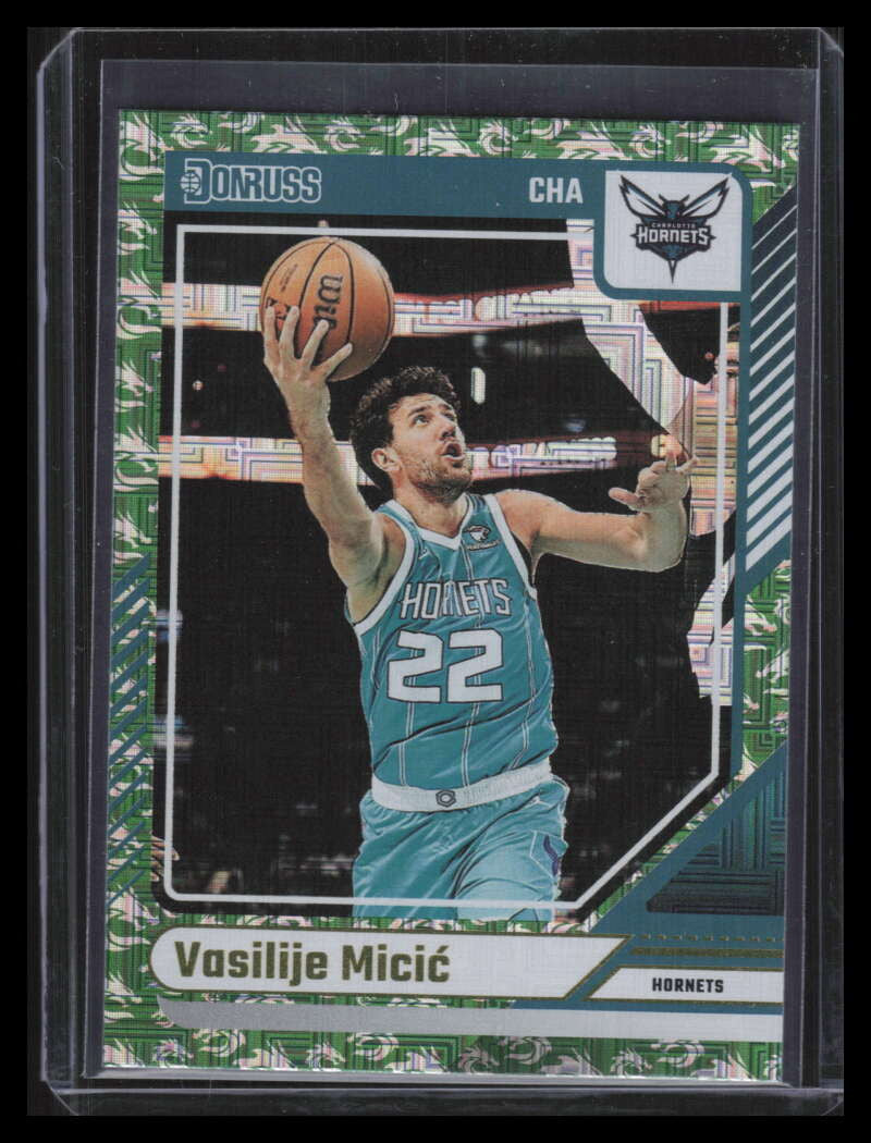 2024-25 Donruss Choice Dragon 162 Vasilije Micic