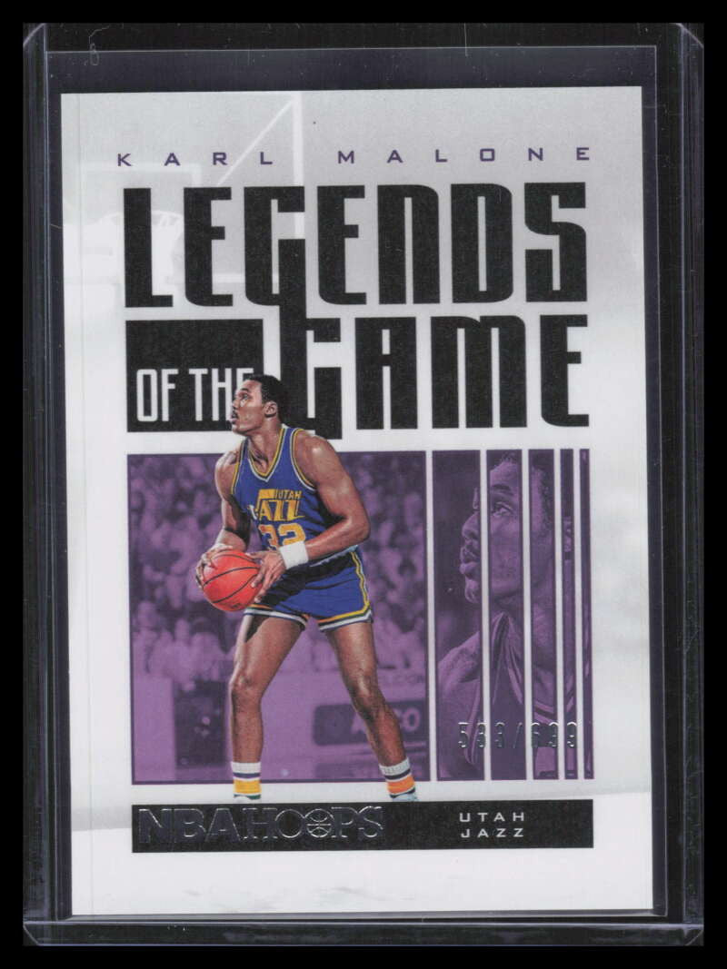 2020-21 Hoops Legends of the Game 19 Karl Malone 533/699