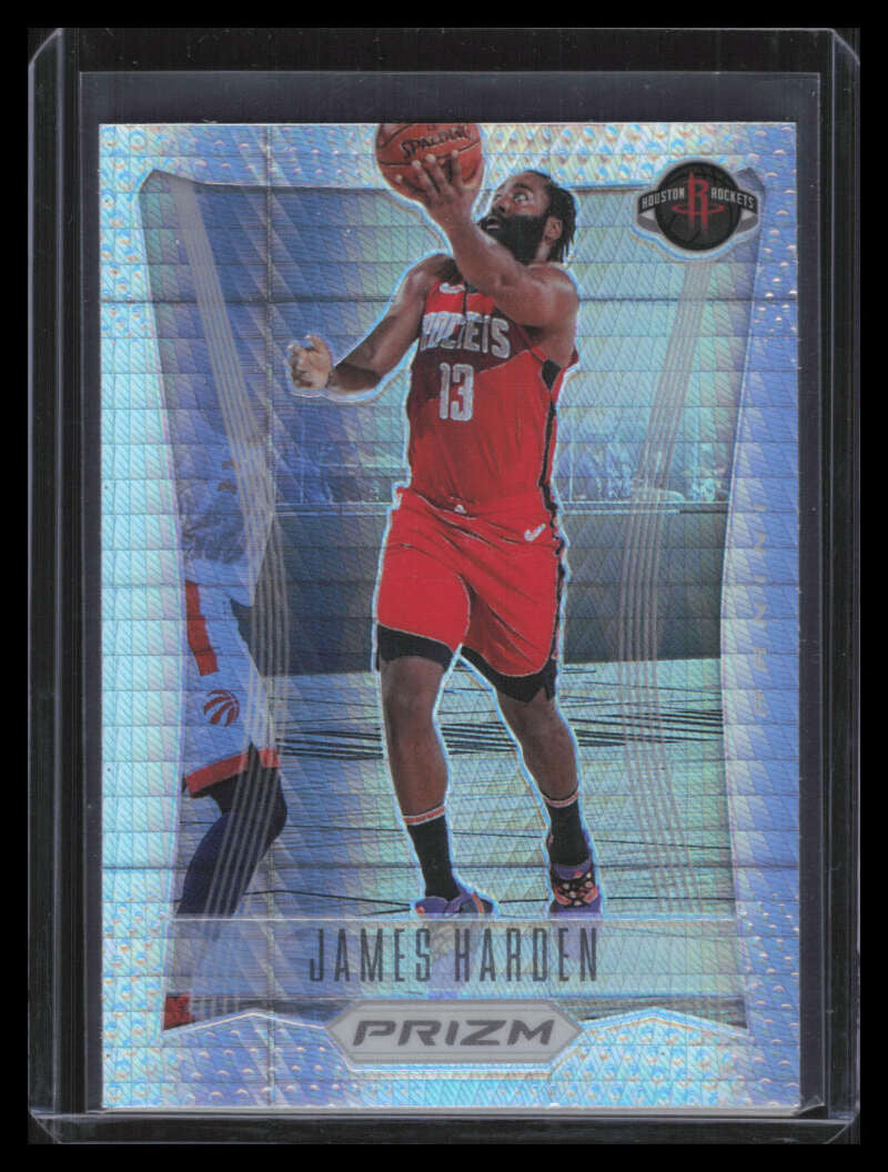 2020-21 Panini Prizm Prizm Flashback Prizms Hyper Refractor 1 James Harden