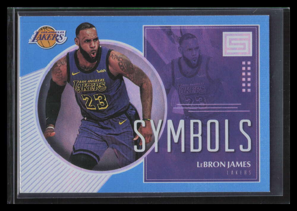 2018-19 Panini Status Symbols Blue 3 LeBron James