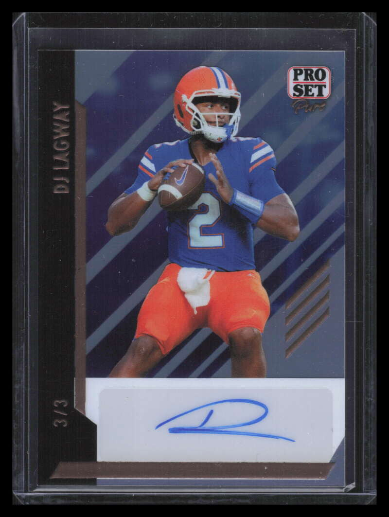 2024 Pro Set Pure Shimless Holo Bronze Spectrum BADJL DJ Lagway Rookie Auto 3/3