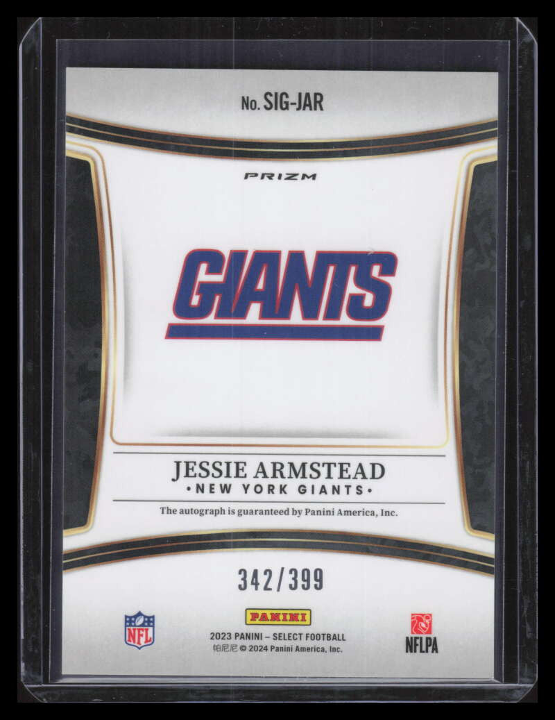 2023 Select Signatures Prizm 28 Jessie Armstead Auto 342/399