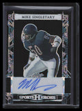 2024 Leaf Metal Sports Heroes Crystal Black bams2 Mike Singletary Auto 6/7