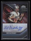 2023 Topps Composite Chrome Black Orange Refractor Fred Biletnikoff Auto 5/10
