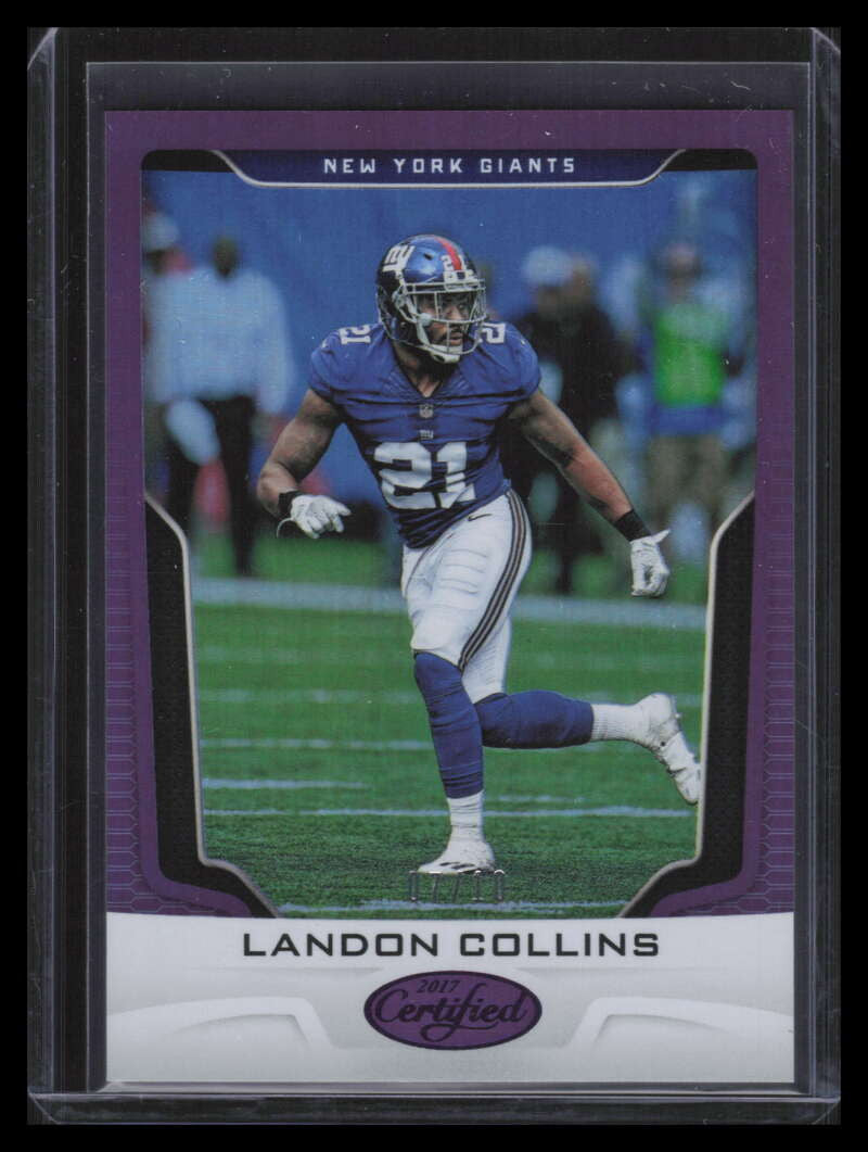 2017 Certified Mirror Purple 55 Landon Collins 7/10