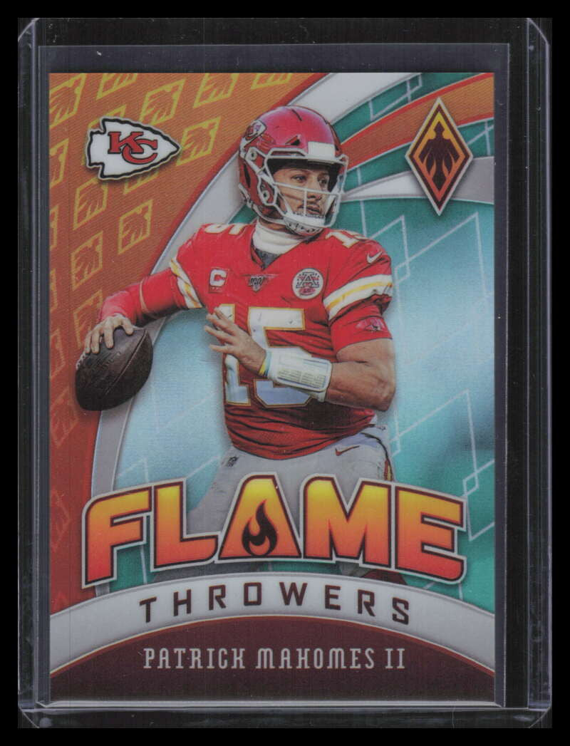 2020 Panini Phoenix Flame Throwers Teal 22 Patrick Mahomes II 54/175