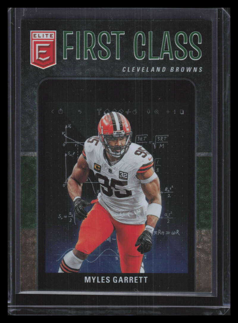 2024 Elite First Class Green 18 Myles Garrett