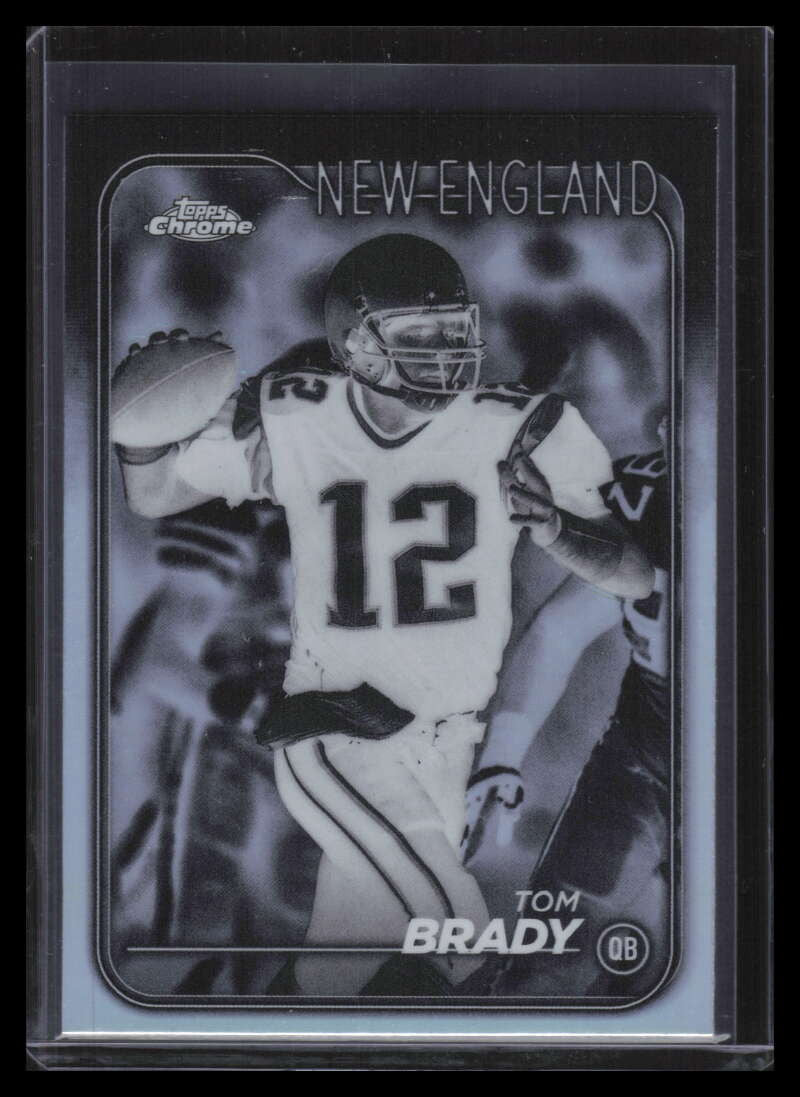 SOLD 160866 2024 Topps Chrome Negative Refractor 120 Tom Brady